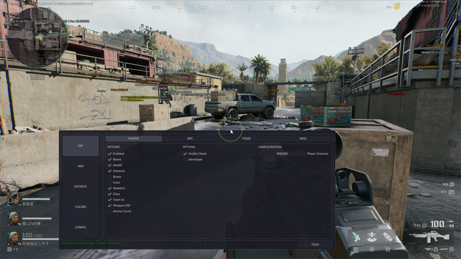 Delta Force Hawk Ops Cheat ESP and Aimbot